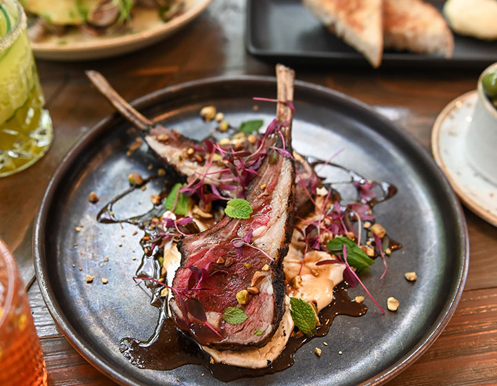 lamb dish at Marin